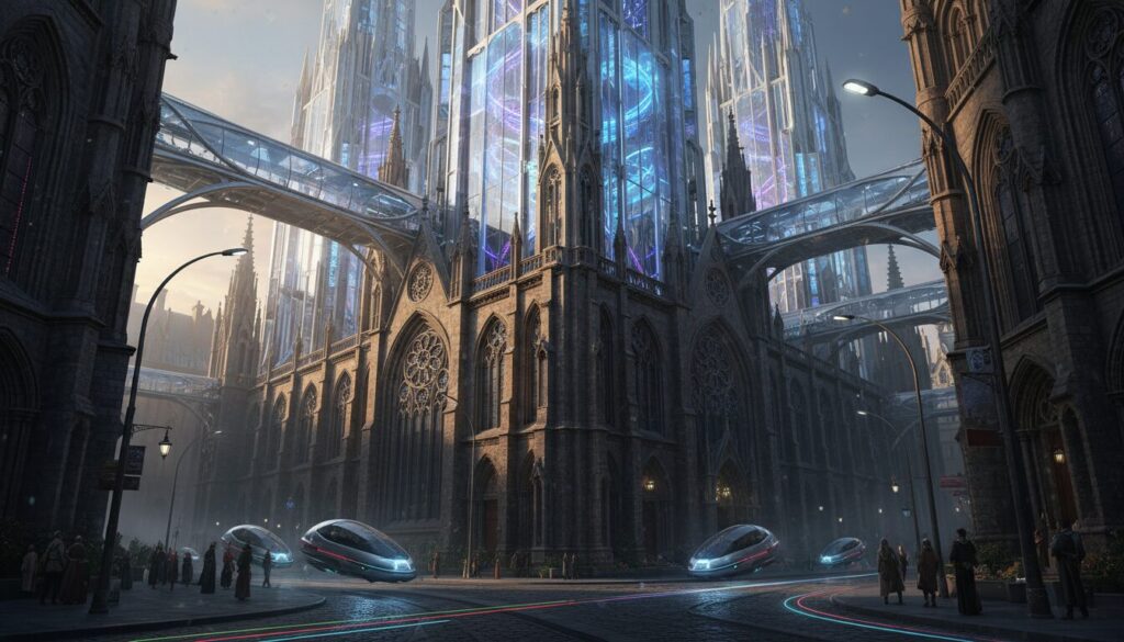 L’architecture revisitée : un voyage entre passé et futur