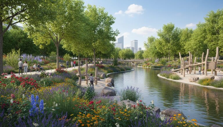 Découverte du Parc de Gerland : un havre de nature en pleine ville