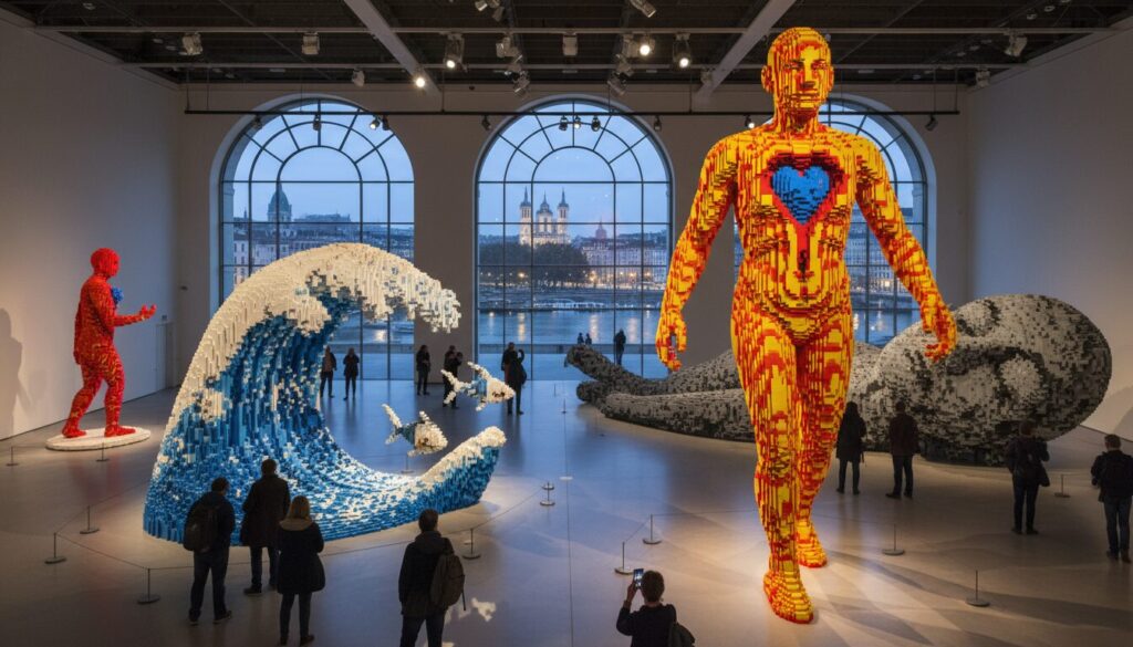 découvrez l'exposition exceptionnelle "the art of the brick" de nathan sawaya à lyon, un voyage fascinant dans l'univers créatif et incroyable des sculptures en lego.